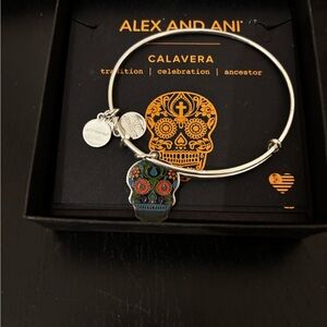 Alex& Ani bracelet Calavera